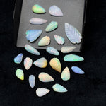 Load image into Gallery viewer, AAA+ Natural Ethiopian Opal Leaf Shape Beads, Carved Fire Opal Leaves, Loose Welo Opal Gemstone Beads For Jewelry, 4X9 - 7X12 MM Approx.