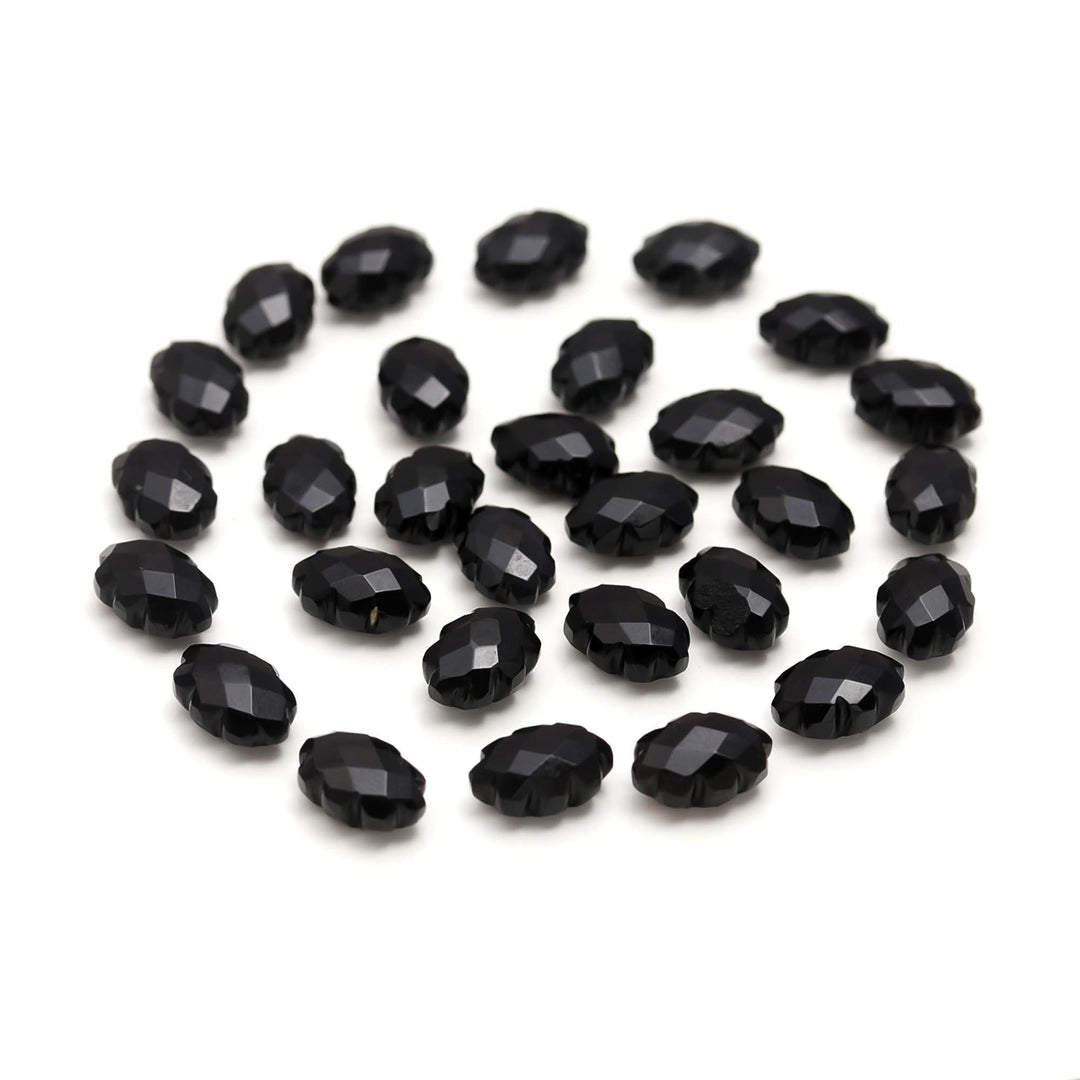 Amazing Black Onyx Clouds Shape Beads, Natural Onyx Faceted Cloud Shape Beads, Carved Cloud Shape Charms, 12 MM, Loose Carved Briolettes
