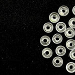 Load image into Gallery viewer, Pretty Crystal Quartz Donut Shape Carving, AAA Crystal Quartz Donut Shape Beads, Loose Donut Shape Charm Beads, Energy Healing Stones, 6 MM
