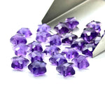 Load image into Gallery viewer, AAA Purple Amethyst Star Shape Briolettes, Natural Amethyst Carved Star Shape Gemstone Beads, Loose Amethyst Star Charms for Jewelry, 10 MM
