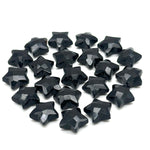 Load image into Gallery viewer, Natural Black Onyx Star Shape Briolettes, Carved Star Shape Beads, Black Onyx Faceted Star Charms, Wholesale Loose Beads for Jewelry, 12 MM
