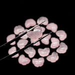 Load image into Gallery viewer, Cute Rose Quartz Butterfly Shape Beads, Natural Pink Quartz Hand Carved Butterfly Briolettes, Rose Quartz Gemstone Beads, 13 MM Loose Beads