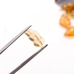 Load image into Gallery viewer, Natural Citrine Leaf Shape Carvings, AAA+ Hand Carved Citrine Leaf Shape Beads, 14 - 16 MM Approx