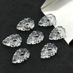 Load image into Gallery viewer, 1,2,3,4,5 pcs Natural Crystal Quartz Pear Shape Carved Gemstone, Pear Shape Carving, Crystal Quartz Hand Carved Gemstone for Jewlery 18X12mm