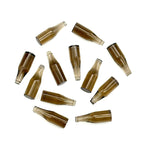 Load image into Gallery viewer, AAA+ Natural Smokey Quartz Mini Bottle Carving Beads, Bottle Shape Hand Carved Gemstone, Jewelry Making Charms, 7X21 MM Miniature Carvings