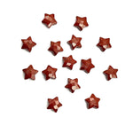 Load image into Gallery viewer, AAA Red Jasper Star Shape Briolette's, Red Jasper Faceted Hand Carved Star Beads, Loose Wholesale Beads, Strength Chakra Healing Beads, 8 MM