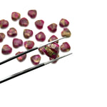 Load image into Gallery viewer, AAA Pink Turquoise Heart Shape Beads, Hot Pink Copper Turquoise Heart Carving Beads, 10 MM Gemstone, Mohave Turquoise Beads, Red  Heart