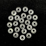 Load image into Gallery viewer, Pretty Crystal Quartz Donut Shape Carving, AAA Crystal Quartz Donut Shape Beads, Loose Donut Shape Charm Beads, Energy Healing Stones, 6 MM