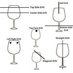 Load image into Gallery viewer, 1,2,3,4,5 pcs Pretty Crystal Quartz Wine Glass Shape Carved Gemstone, New Designer Gemstone, Crystal Glass Shape Faceted Briolettes 8X20 MM