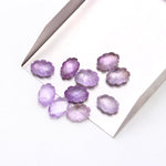 Load image into Gallery viewer, Pink Amethyst Clouds Shape Beads, Natural Amethyst Faceted Cloud Beads, Carved Amethyst Cloud Charms, 12 MM, Loose Pink Carved Briolettes