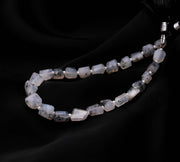 Natural Dendrite Opal Faceted Tumble Shape Beads, Dendrite Opal Nuggets Shape Beads, 8