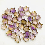 Load image into Gallery viewer, AAA+ Natural Ametrine Star Shape Briolettes, Hand Carved Smooth Star Shape Beads, Ametrine Stars for Jewelry Making, 10 MM Loose Gemstones