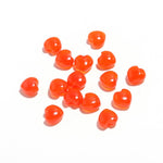 Load image into Gallery viewer, Genuine Carnelian Heart Shape Beads, Orange Carnelian Heart Shape Charms, Mini Plain Heart Briolette's for Jewelry Making, 8 MM