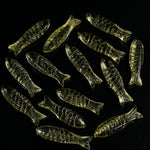 Load image into Gallery viewer, Natural Lemon Quartz Handmade Fish Carving, Fish Shape Carving Gemstone Briolette's, Jewelry Making Loose Gemstones, 30X10 MM, Crystal Fish