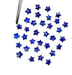 Load image into Gallery viewer, Super Tiny Lapis Lazuli Stars, Lapis Lazuli Gemstone Star Shape Beads, 5 MM Star Shape Gemstone for Jewlery, Celestials Universe Beads