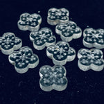 Load image into Gallery viewer, 1,2,3,4 Pcs Natural crystal quartz Hand Carved Flower Shape, Carved Flower Shape Gemstone For Jewellery, Flower Shape Gemstone, 14mm