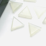 Load image into Gallery viewer, AAA Quality 100% Natural Grey moonstone Triangle Shape Loose Gemstone, Triangle Shape Loose Gemstone, Gemstone For Jewlery,12mm