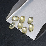 Load image into Gallery viewer, Lemon Quartz Clouds Shape Beads, Natural Lemon Quarz Smooth Cloud Shape Gemstone Beads, Hand Carved Charms, 12 MM, Loose Carved Briolettes