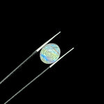 Load image into Gallery viewer, Flashy AAA Rainbow Moonstone Carved Evil Eye Briolettes, Natural Rainbow Moonstone Evil Eye Shape Charm Beads For Jewelry Making, 10X12MM