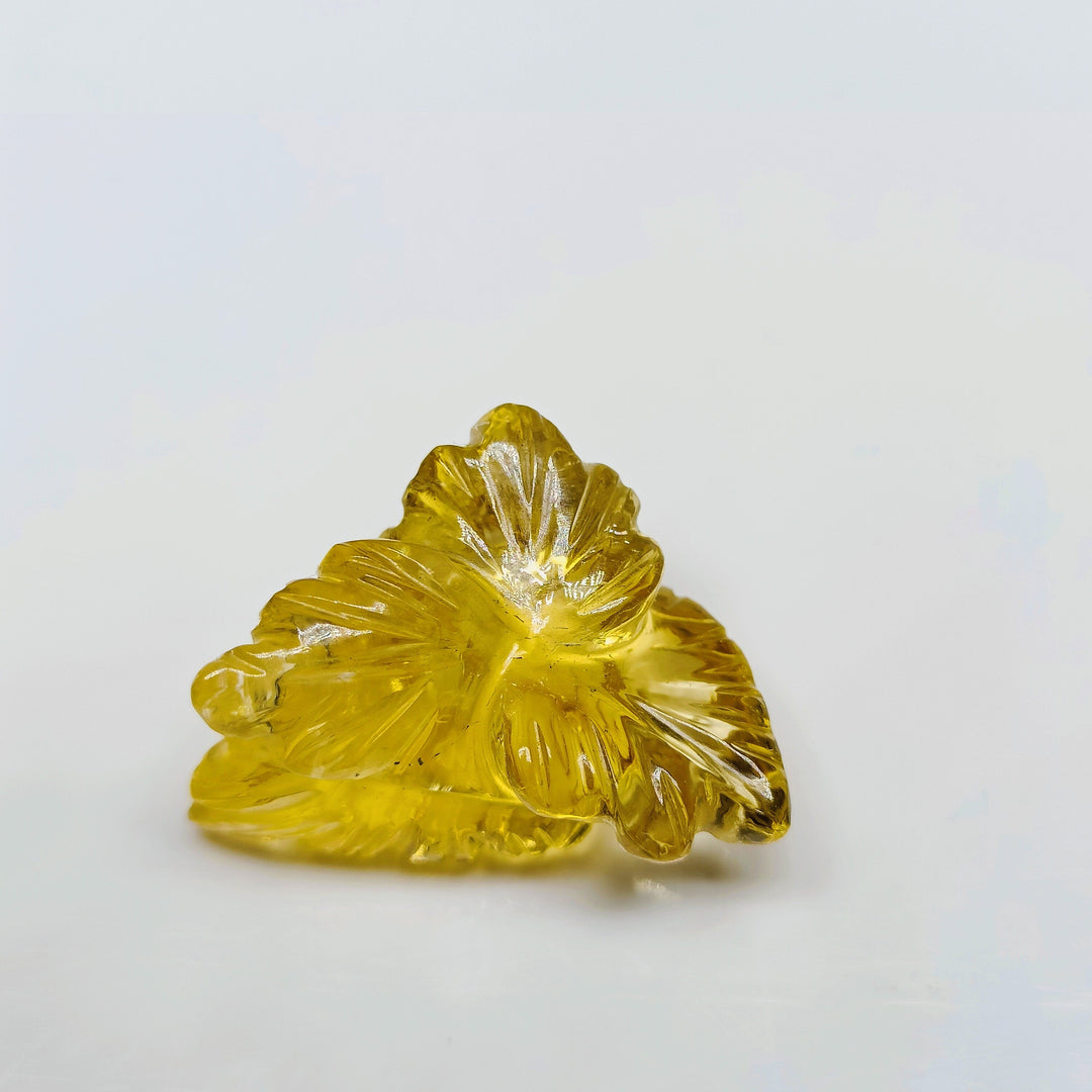 100% Natural AAA Quality 4 Pcs Fancy Shape Carved Gemstone, Carving, Loose Gemstone, Citrine hand carved Gemstone For Jewellery Making,
