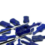 Load image into Gallery viewer, Little Lapis Lazuli Guitar Shape Beads, Natural Lapis Guitar Shape Hand Carved Gemstone, 26 MM, Miniature Guitar Gemstone, Tiny Charms