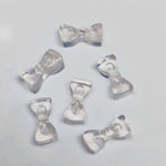 Load image into Gallery viewer, 2,3,4,5 Pcs Rose quartz Hand Carved Bow Shape, Bow Shape Gemstone For Jewlery, Bow Shape Gemstone, 12X6 mm