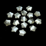 Load image into Gallery viewer, White Lace Agate Faceted Star Shape Beads, Natural White Lace Agate Star Shape Briolettes, Loose Star Gemstone Charms for Jewelry, 10 MM