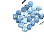 Load image into Gallery viewer, AAA Blue Opal Heart Shape Beads, Blue Opal Faceted Heart Shape Briolettes, Blue Opal Carved Gemstones, Jewelry Making Heart Charms, 10 MM