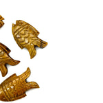 Load image into Gallery viewer, Natural Tiger Eye Fish Carving Gemstone, Hand Carved Fish Shape Gemstone, Healing Fish Beads 17X26 MM Brown Fish Charm Best For Jewelry