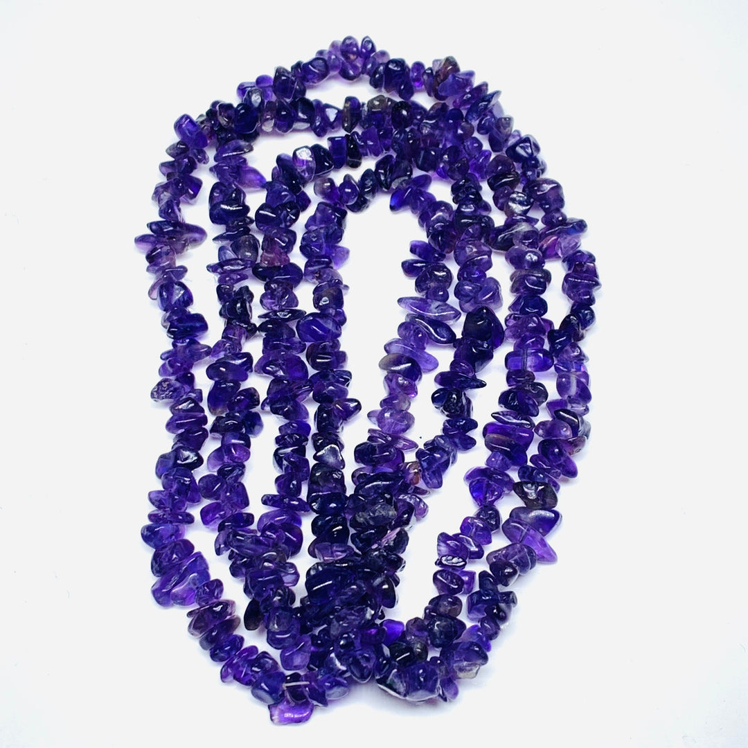 AAA quality 100% Natural Amethyst Chip shape beads, 16" inch strand, Amethyst Chip Shape gemstone for Jewellery, 4 mm