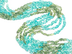 Load image into Gallery viewer, Natural Blue &amp; Green Apatite Oval Shape Beads, Smooth Apatite Oval Beads, 6-7 MM Oval Beads, Jewelry Making Wholesale Beads, Craft Supplies