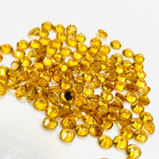 AAA Quality 100% Natural Citrine Round Shape Cut Faceted , Faceted Gemstone, Gemstone For Jewellery, Jewellery Making 4 mm