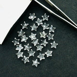 Load image into Gallery viewer, Cute Natural Crystal Quartz Stars Shape Briolettes, AAA Clear Crystal Faceted Star Shape Beads, Jewelry Making Loose Gemstones, 8 MM
