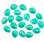 Load image into Gallery viewer, Amazing Amazonite Pear Shape Beads, AAA+ Quality Faceted Teardrop Bead, 9X12 MM Briolette Beads, Matched Pairs, Jewelry Making Beads