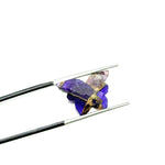 Load image into Gallery viewer, Sparkling Butterflies, Copper Amethyst Butterfly Shape Beads, Faceted Butterfly Gemstone, Purple Amethyst Carving Beads 14x10 MM, Charm Bead