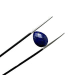 Load image into Gallery viewer, Natural Lapis Lazuli Faceted Pear Shape Beads, 9X12 MM Blue Lapis Briolette's Beads, Matched Pairs, Jewelry Making Pear Shape Beads