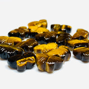 2,3,4,5,6 100% Natural Tiger eye Butterfly Shape Carving ,Hand carved Butterfly shape Gemstone, carved Gemstone For jewellery Making,12X7 mm