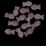 Load image into Gallery viewer, Natural Rose Quartz Fish Charm Beads, Fancy Fish Shape Carved Gemstone, 7X14 MM, Goddess Power Stone Carving, Jewelry Making Diy Beads
