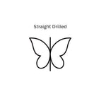 Load image into Gallery viewer, Carved Pearl Butterfly Shape Carvings, Natural Mother of Pearl Butterfly Shape Beads, Hand Carved Butterly Charms for Jewelry 13 MM 1 pc