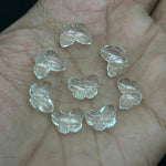 Load image into Gallery viewer, Natural Crystal Quartz Butterfly Shape Briolette, AAA Clear Quartz Hand Carved Butterfly Beads, Gemstone Beads, 13 MM Loose Beads Charm