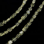 Load image into Gallery viewer, Natural Lemon Quartz Faceted Tumble Shape Gemstone Beads, Lemon Quartz Nuggets Shape Beads, 8" Fancy Wholesale Jewelry Beads, 6X8-7X9 MM