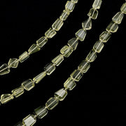 Natural Lemon Quartz Faceted Tumble Shape Gemstone Beads, Lemon Quartz Nuggets Shape Beads, 8