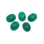 Load image into Gallery viewer, AAA Green Onyx Scarab Carved Gemstone, Natural Green Onyx Scarab Carving Beads, Insect Beads, 16X12 MM, Home Decor Crystals, Reiki Healing