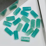 Load image into Gallery viewer, 2,3,4,5 pcs AAA Quality 100% Natural Amanzonite Faceted Pipe Shape Loose Gemstone, Loose Gemstone, Gemstone For Jewlery 10X6 mm