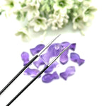 Load image into Gallery viewer, Natural Amethyst Fish Charm Beads, Fancy Fish Shape Carved Gemstone, 7X14 MM Loose Gemstone Fishes For Jewelry Making, February Birthstone