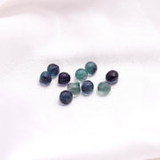 Multi Fluorite Onion Shape Briolette's, Natural Fluorite Faceted Onion Shape Beads, Mini Onion Carving for Jewelry Making, 8 MM, Crafts