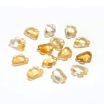 Load image into Gallery viewer, Genuine Citrine Clouds Shape Beads, AAA Citrine Smooth Cloud Shape Beads, Carved Cloud Shape Gemstone Charms, 12 MM, Loose Carved Briolettes