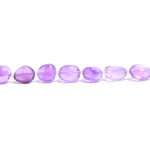 Load image into Gallery viewer, Natural Amethyst Plain Tumble Beads, 8 MM Purple Amethyst Nuggets Shape Beads, 8" Strand Fancy Jewelry Making Beads, February Birthstone