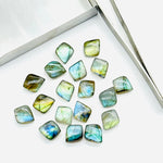 Load image into Gallery viewer, 2,3,4,5,6 Pcs Natural labradorite smooth fancy Shape jewelry Making Loose Gemstone, smooth Gemstone, labradorite Gemstone for jewelry 8X10mm
