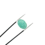 Load image into Gallery viewer, Amazing Amazonite Carved Oval Shape Beads, Hand Carved Gemstone Beads, Loose Carving Beads 12X16 MM Amazonite Oval Charms For Jewelry Making